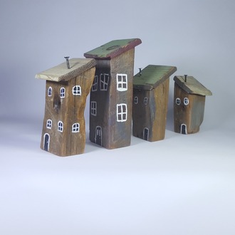 El Yapımı ahşap Kitap Tutacağı, Masa Süsü (35x20x6 cm.)