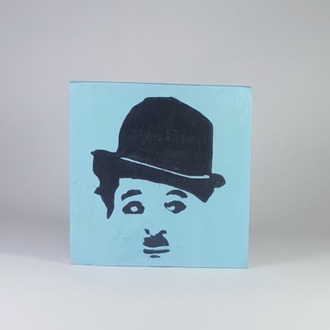 El Yapımı Masif Ahşap Duvar Süsü - 15x15 cm