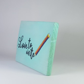 El Yapımı Masif Ahşap Duvar Süsü - 17x15 cm