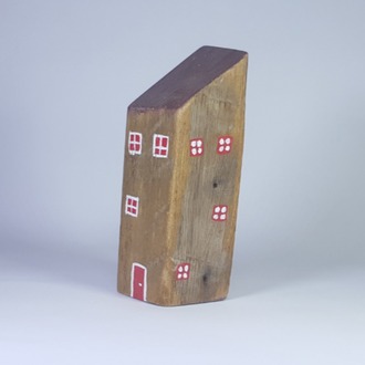 El Yapımı ahşap Kitap Tutacağı, Masa Süsü (19x7x7 cm.)