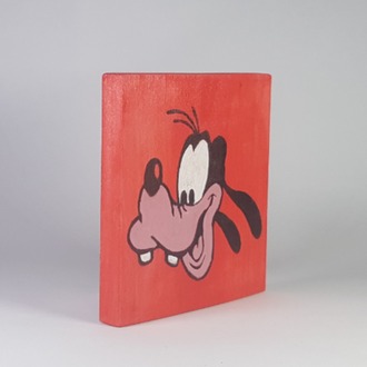 El Yapımı Masif Ahşap Duvar Süsü - 15x15 cm