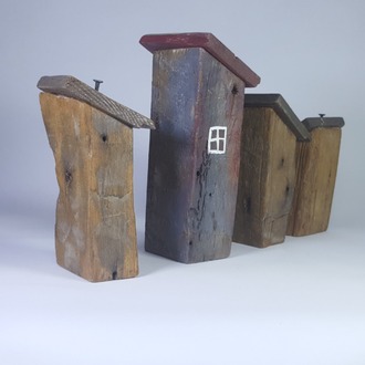 El Yapımı ahşap Kitap Tutacağı, Masa Süsü (35x20x6 cm.)