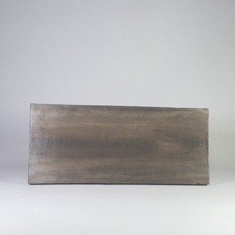 El Yapımı Masif Ahşap Duvar Süsü - 55x15 cm