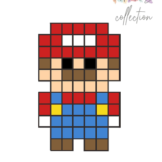 Piksel Art Mario 1. Seviye
