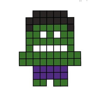 Piksel Art Hulk