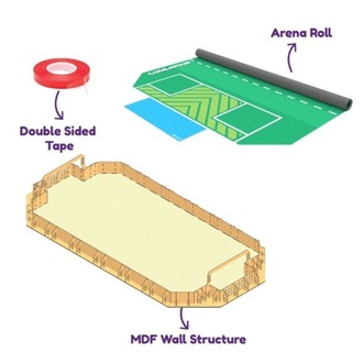 Codeavour 8.0 Track 3 Robo Soccer Arena Kit (Çantasız)