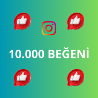 10.000 Instagram Beğeni