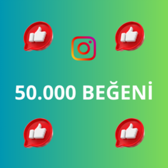 50.000 Instagram Beğeni