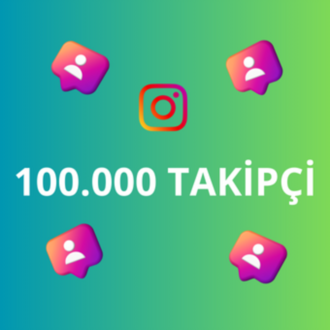 100.000 Instagram Takipçi