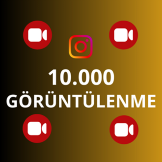 10.000 Instagram Video Görüntülenme