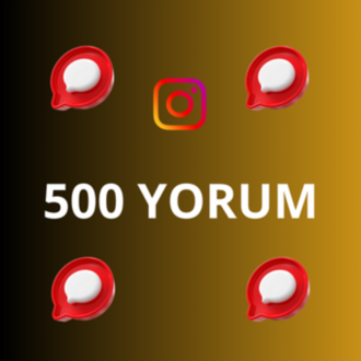 500 Instagram Yorum