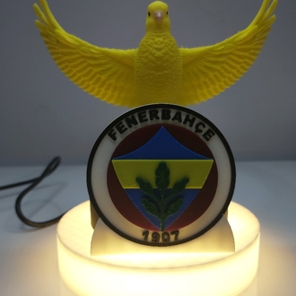 Fenerbahçe LED'li kanarya figür