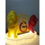 Takım figürlü USB girişli gece lambası-Galatasaray
