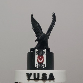 Takım figürlü USB girişli gece lambası-Beşiktaş