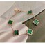 4 Yaprakli Yeşil Renk Van Cleef Model 