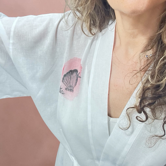Kimono, hand-painted • Colorbox