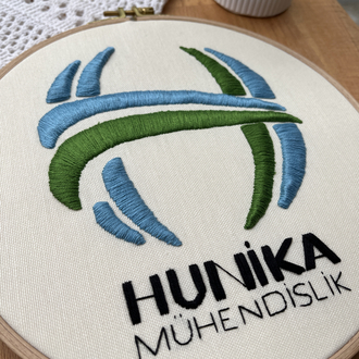 "Hunika" Logo Nakış Çalışması(Kişiselleştirilir)