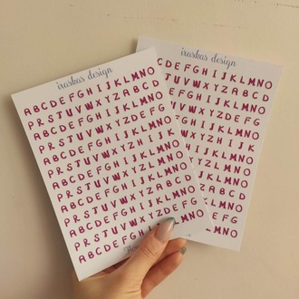 2'li Pinky Letter Serisi