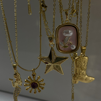 Yıldız Gold Kolye