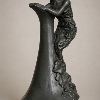 Art nouveau çift vazo