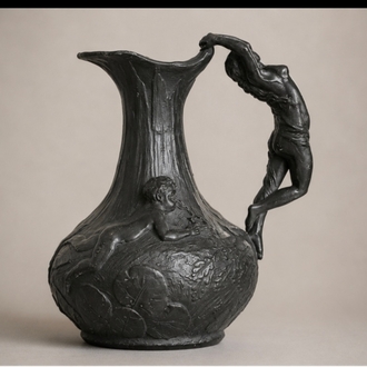 Art nouveau çift vazo