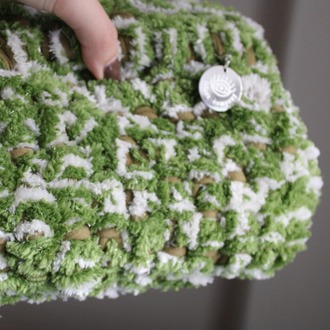 GRASS Clutch Çanta/Makyaj Çantası