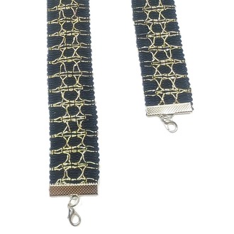 Altın İşlemeli Choker ve Bileklik Seti