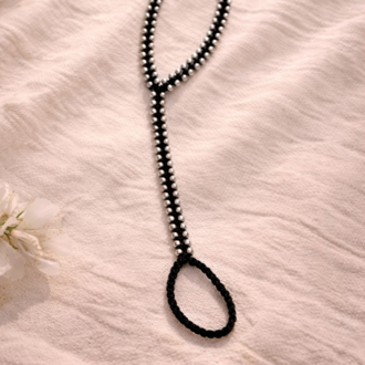 Boncuk Detaylı Halhal (Çift) – Ayak Takısı Barefoot Sandal