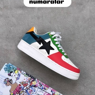Nike bape bayan ayakkabi