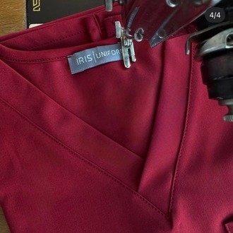 Bordo Scrubs Takım