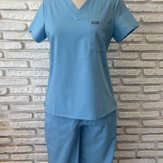 Alaska Mavisi Scrubs Takımı