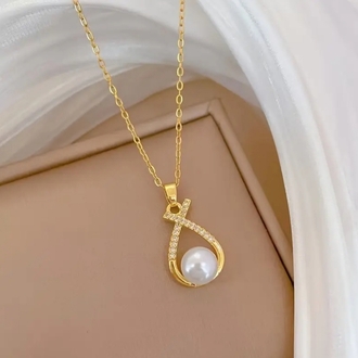 Golden Pearl Embrace Set