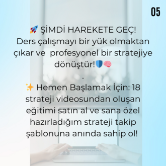 YKS Öğrencilerine Etkili Ders Çalışma Stratejileri