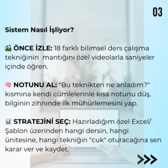 YKS Öğrencilerine Etkili Ders Çalışma Stratejileri