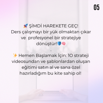 YKS Öğrencilerine Master Ders Planlama Kiti