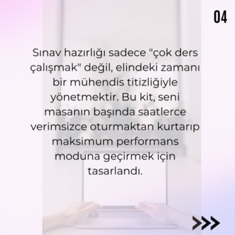 YKS Öğrencilerine Master Ders Planlama Kiti