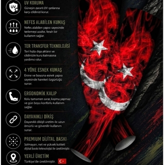 ️ LİKRALI MOTORCU KOLLUĞU – GÜNEŞ KORUYUCU KOL KORUYUCU