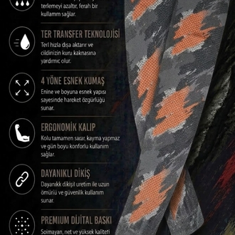 ️ LİKRALI MOTORCU KOLLUĞU – GÜNEŞ KORUYUCU KOL KORUYUCU