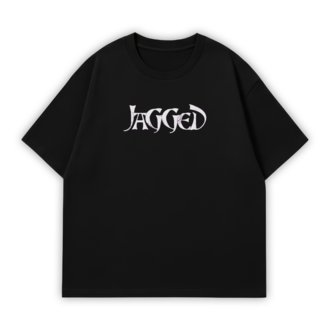 Jagged FANMADE Oversize T-Shirt Siyah