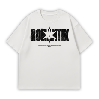 ROMANTIK FANMADE Oversize T-Shirt Beyaz