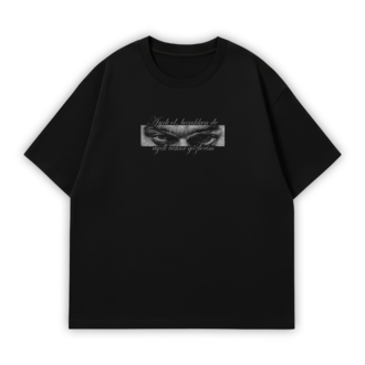 SVNSVR SVLVO FANMADE Oversize T-Shirt Siyah 