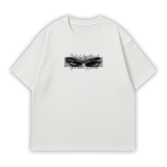SVNSVR SVLVO FANMADE Oversize T-Shirt Beyaz