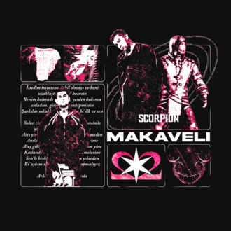 MOTIVE FANMADE Oversize T-Shirt Siyah