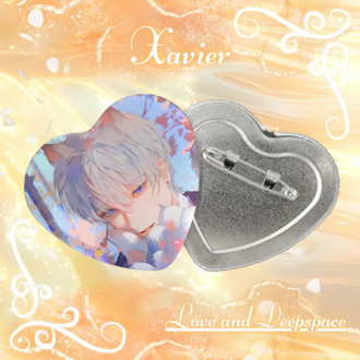 Love and Deepspace Xavier Kalpli Buton Rozet 01
