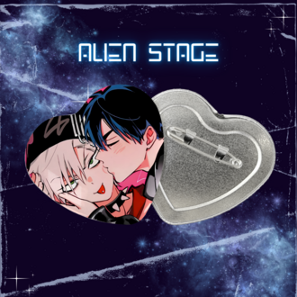 Alien Stage Kalpli Buton Rozet 02