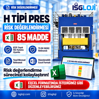 85 MADDELİK H TİPİ PRES RİSK ANALİZİ