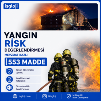 553 MADDELİK YANGIN RİSK DEĞERLENDİRME