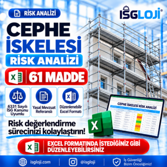 61 MADDELİK CEPHE İSKELESİ RİSK ANALİZİ