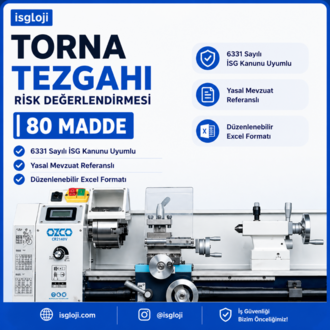 80 MADDELİK TORNA RİSK DEĞERLENDİRME
