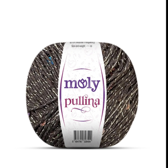 Molypullina kahverengi simli pullu ip